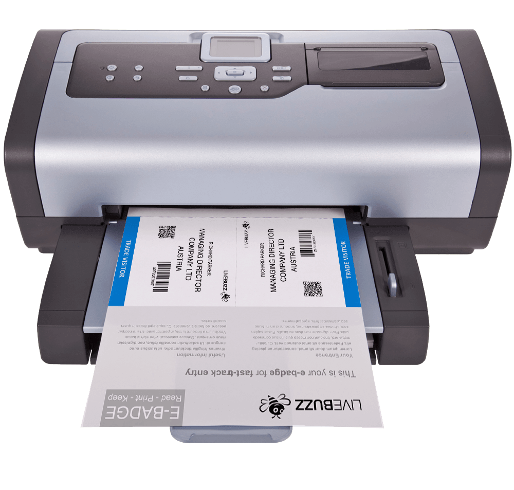 Print your own badge